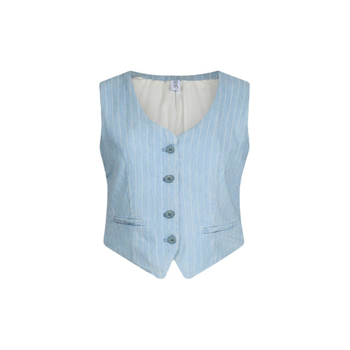 Liu Jo Gilet Gilet Donna gessato slim fit S - Francavilla Moda